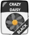 Black Crazy Daisy